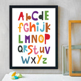 Alphabet Arrow Print - Hypolita Co.