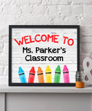 Classroom Welcome Print - Hypolita Co.