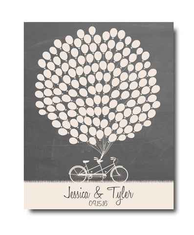 Balloon Wedding Guestbook - Hypolita Co.