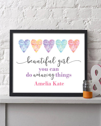 Beautiful Girl Print