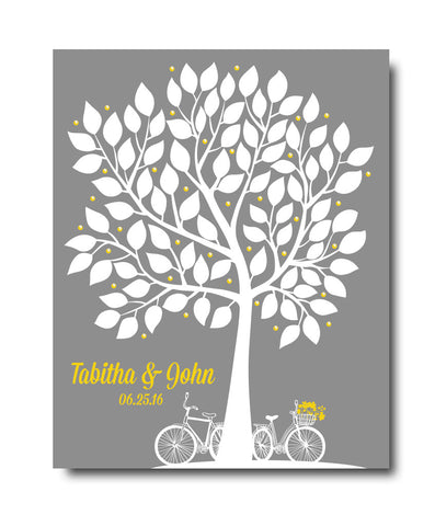 Tree Wedding Guestbook Print - Hypolita Co.
