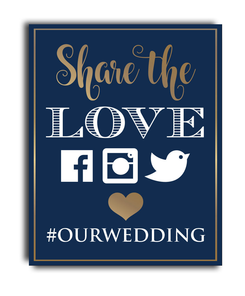 Share the Love Hashtag Print - Hypolita Co.