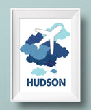 Plane Clouds Print - Hypolita Co.