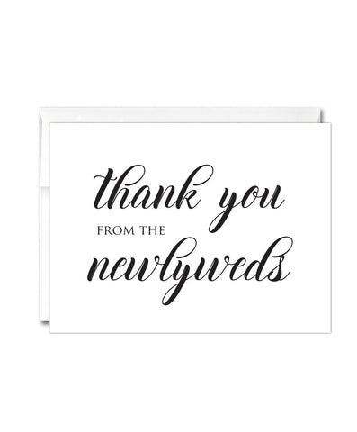 Wedding Thank You Card - Hypolita Co.