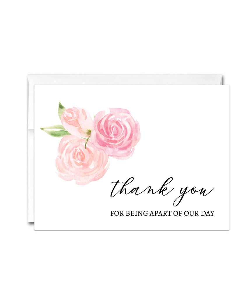Wedding Thank You Card - Hypolita Co.