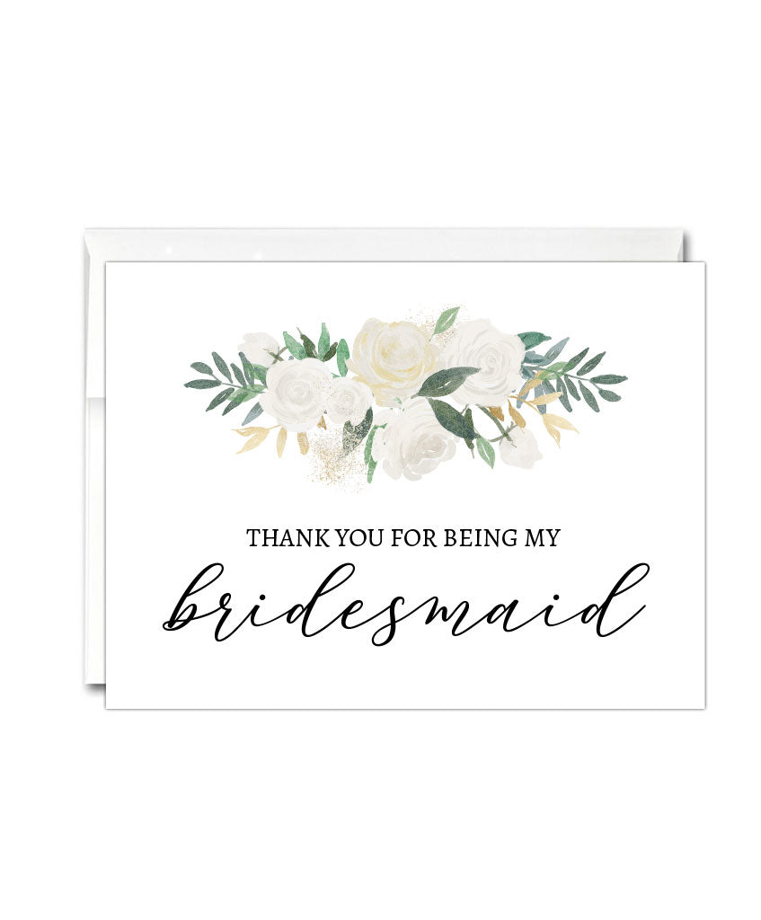 Bridesmaid Thank You Card - Hypolita Co.