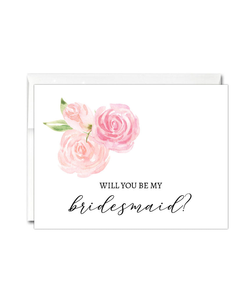 Will You Be My Bridesmaid Card - Hypolita Co.