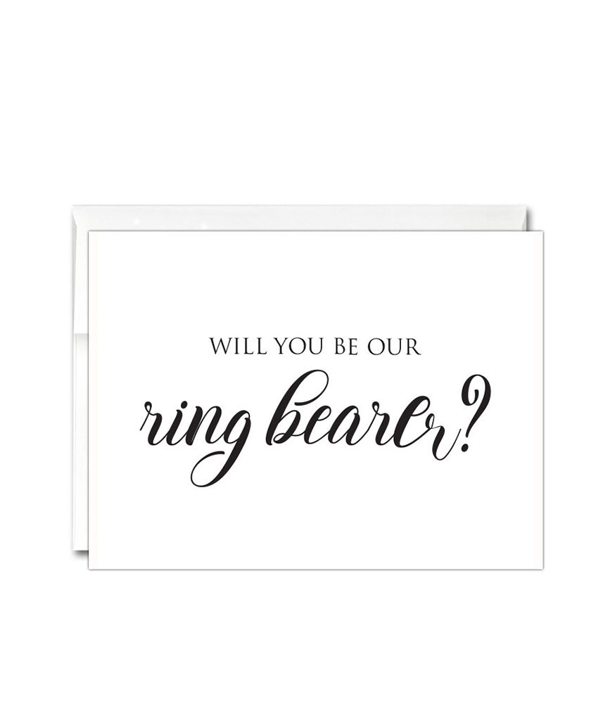 Will You Be Our Ring Bearer Card Hypolita Co. Will You Be Our Ring Bearer Card Hypolita Co.