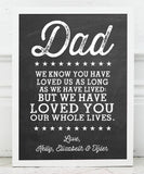 Love You Dad Print - Hypolita Co.