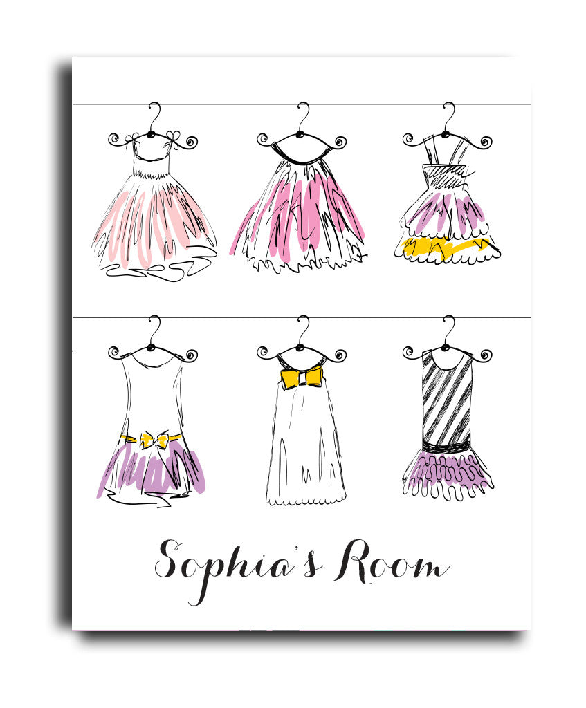 Dress Collage Print - Hypolita Co.