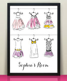 Dress Collage Print - Hypolita Co.