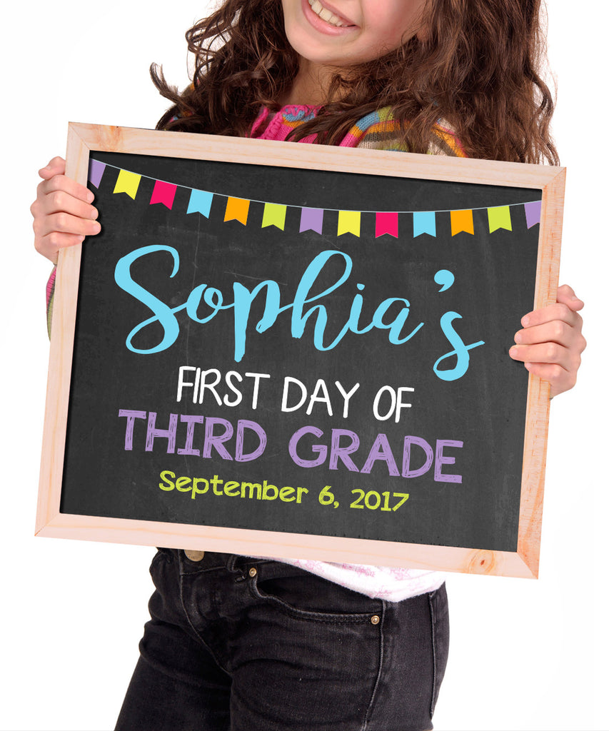 First Day of School Digital File - Hypolita Co.