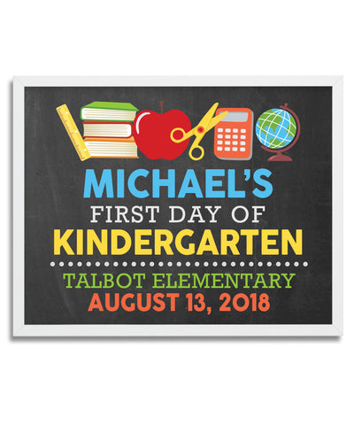 First Day of School Digital File - Hypolita Co.