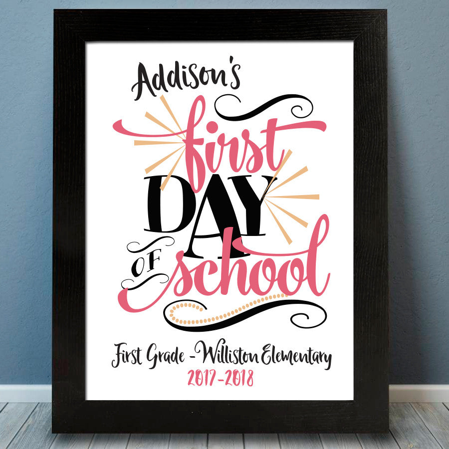 First Day of School Digital File - Hypolita Co.