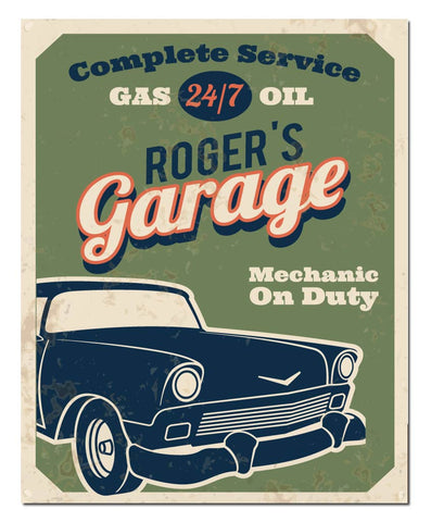 Dad's Garage Print - Hypolita Co.