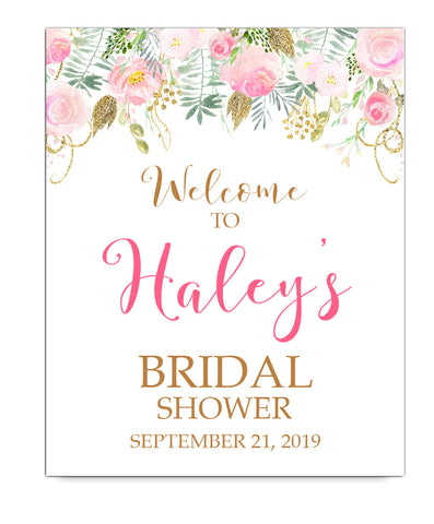 Bridal Shower Welcome Print - Hypolita Co.