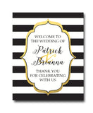 Wedding Welcome Print - Hypolita Co.