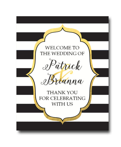Wedding Welcome Print - Hypolita Co.