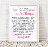 Graduation Prayer Print - Hypolita Co.