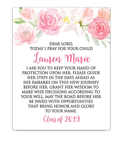 Graduation Prayer Print - Hypolita Co.