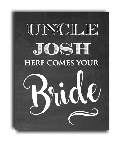 Here Comes the Bride Print - Hypolita Co.