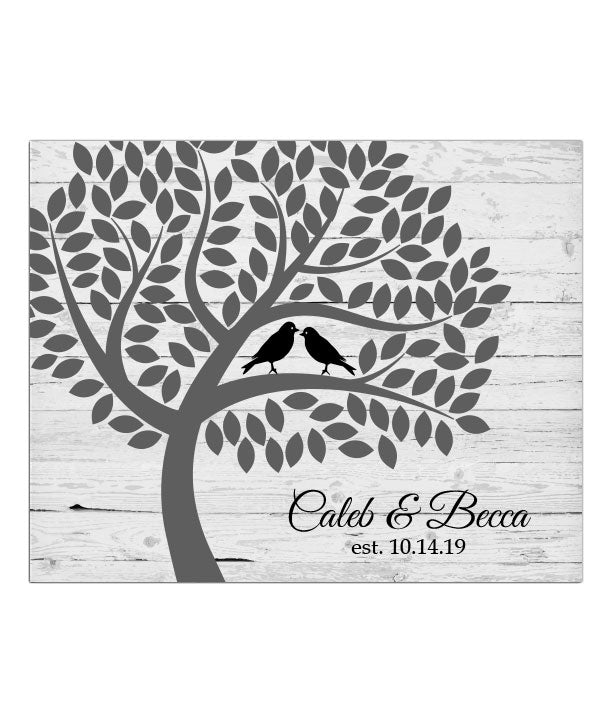 Wedding Signature Tree Print - Hypolita Co.