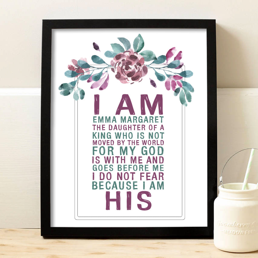 I Am His Print - Hypolita Co.