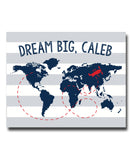 Dream Big Map Print - Hypolita Co.