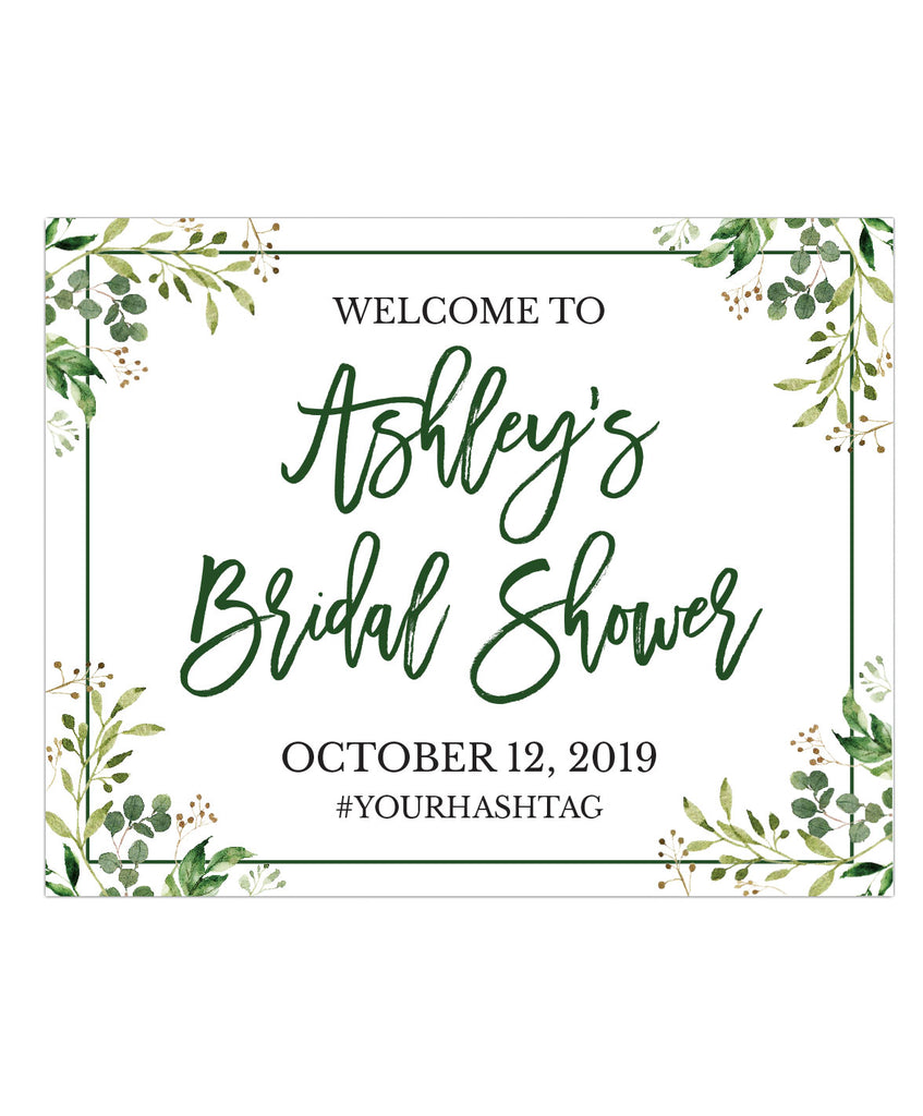 Bridal Shower Welcome Print - Hypolita Co.