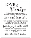 Wedding Thank You Print - Hypolita Co.