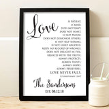 Corinthians Wedding Print - Hypolita Co.