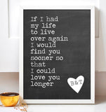 Love You Longer Print - Hypolita Co.