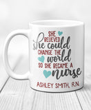 Personalized Nurse Mug - Hypolita Co.