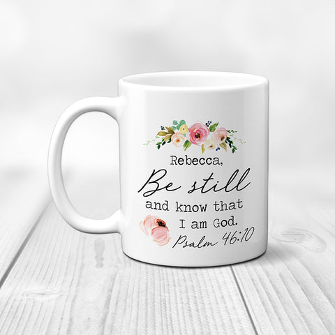 Personalized Bible Verse Mug