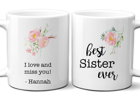 Personalized Sister Mug - Hypolita Co.