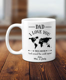 Personalized Father Mug - Hypolita Co.