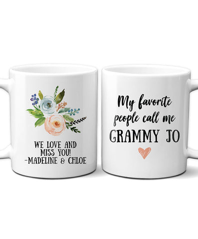 Personalized Grandmother Mug - Hypolita Co.