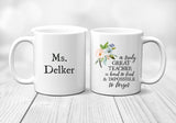 Personalized Teacher Mug - Hypolita Co.