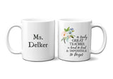 Personalized Teacher Mug - Hypolita Co.