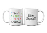 Personalized Teacher Mug - Hypolita Co.