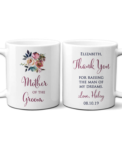 Personalized Mother of Groom Mug - Hypolita Co.