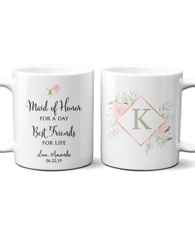 Personalized Maid of Honor Mug - Hypolita Co.
