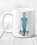 Personalized Nurse Mug - Hypolita Co.