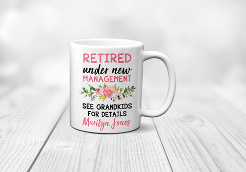 Retired Grandma Mug