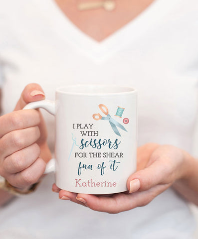 Personalized Sewing Mug - Hypolita Co.