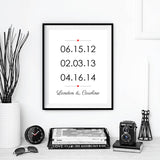 Modern Special Date Print - Hypolita Co.