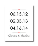 Modern Special Date Print - Hypolita Co.