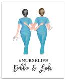Personalized Nurse Print - Hypolita Co.