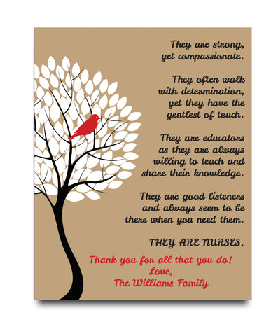 Personalized Nurse Print - Hypolita Co.