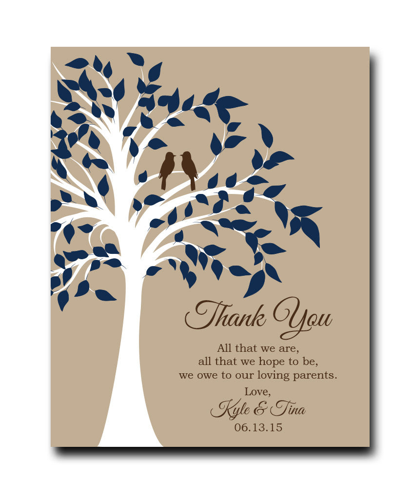 Parent Thank You Gift Print - Hypolita Co.